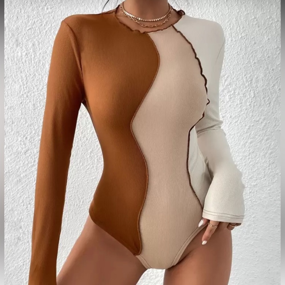 Multicolor body suit